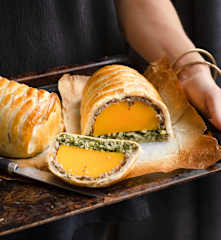 Feuilletés de butternut façon Wellington