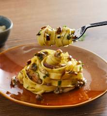 Tagliatelle with Porcini Mushrooms