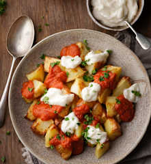 Patatas Bravas with Aioli