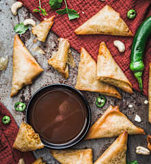 Samoussas au porc épicé 🌶️