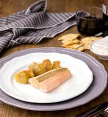 Salmone miele e yogurt greco
