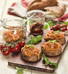 Pomazánka ze sušených rajčat