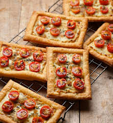 Tomato and Cream Cheese Tartlets