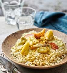 Riz Casimir (8 Portionen)