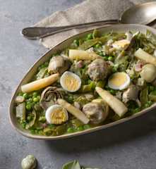 Menestra de verduras al estilo de Navarra