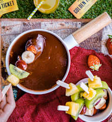 Fondue au Chocolat à la Wonka