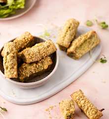 Bâtonnets de brocoli au cheddar
