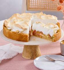 Rhabarber-Baiser-Kuchen