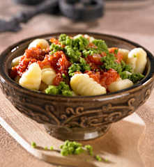 Gnocchi tricolore