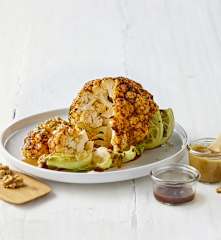 Cavolfiore con pesto di noci (vegan)