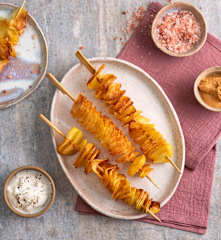 Chips on a stick (Thermomix® Spiralizer)