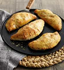 Sausage Calzone with Sun-Dried Tomatoes