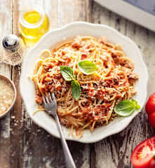 Spaghetti Arrabiata cu ton