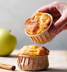 Muffins aux pommes