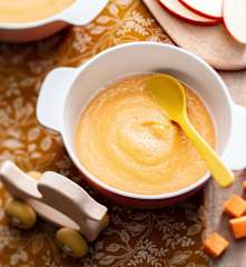 Pear, apple and sweet potato purée (first foods)