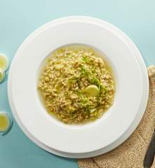 Zuppa di porri e orzo