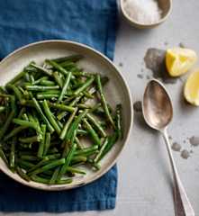 Grüne Bohnen anbraten