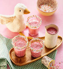 Kirsch-Kokos-Milchshake