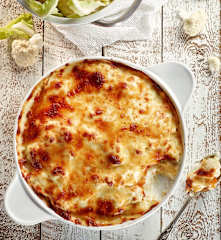 Beşamel Soslu Peynirli Karnabahar