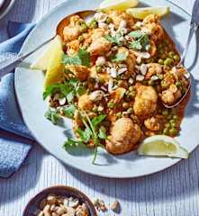 Blumenkohl-Erbsen-Curry