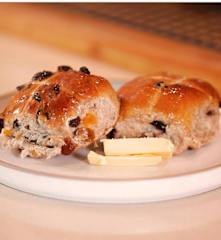 Christy Tania's Vegan Hot Cross buns