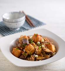 魚香茄子炒豆腐