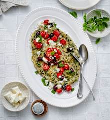 Omelette mit Bauernsalat