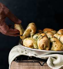 Kräuterfaltenbrot