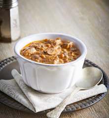 Lentil Mushroom Stroganoff