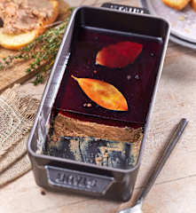 Geflügelleber-Mousse zu Brioche