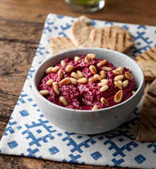 Tahini and Beetroot Dip