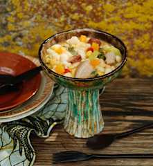 Cachupa with pork and beans