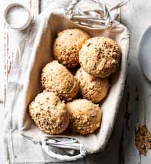 Panini yogurt, anacardi e muesli