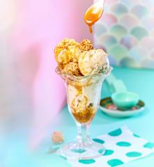 Haselnuss-Eis