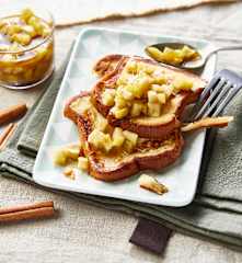 Brioche perdue aux pommes