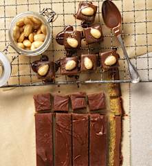 Nougat-Marzipanwürfel