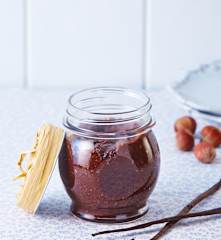 Crema de avellanas (vegana y sin gluten)