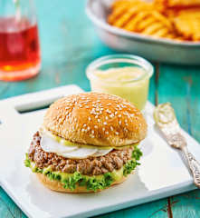 Hamburguesa de atún