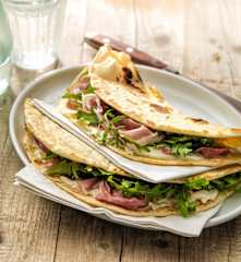 Piadina uit Emilia Romagna