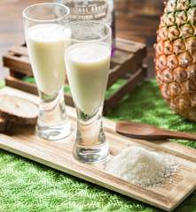 Yogur de piña colada