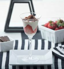 Delicia de fresas y almendras