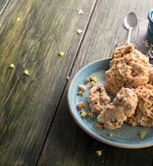 Galletas con chispas de chocolate sin huevo