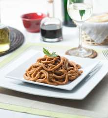Pasta fresca de chile ancho