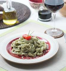 Pasta fresca de chile poblano